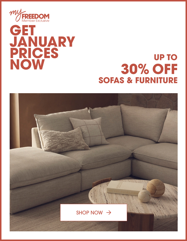 Get January Sale Prices Now