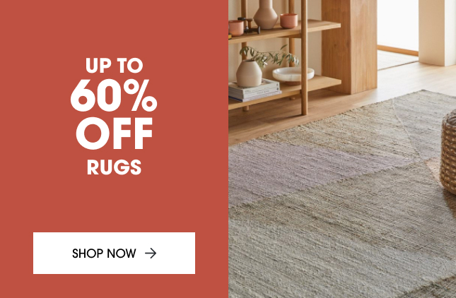 Up to 60% off rugs