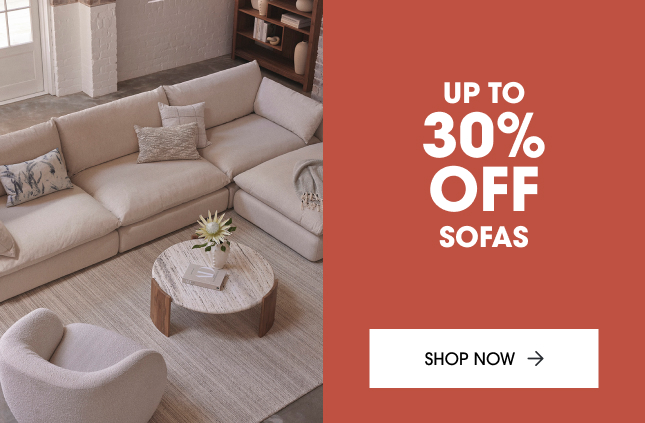 ABSOLUTELY EVERYTHING ON SALE UP TO 30% OFF SOFAS