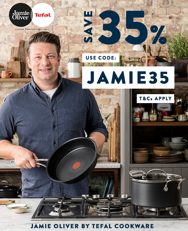 35% off ALL Jamie Oliver by Tefal pans - Tefal UK